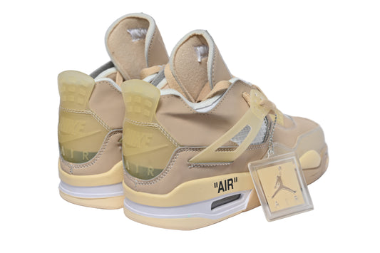 Off-White x Air Jordan 4 “Sail”