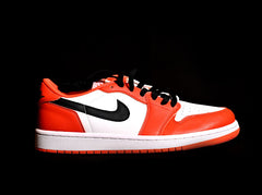 Air Jordan 1 Low Shattered Backboard (Orange/White/Black)