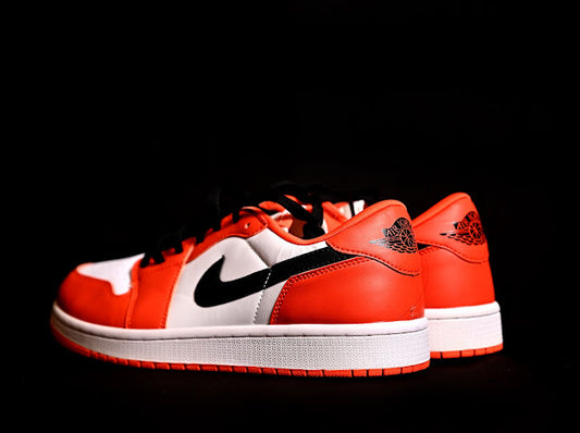 Air Jordan 1 Low Shattered Backboard (Orange/White/Black)