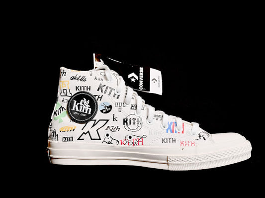 Converse Chuck 70 Kith Collab Logos White