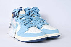 Nike Air Jordan 1 "Obsidian" Sneakers - Light Blue and White