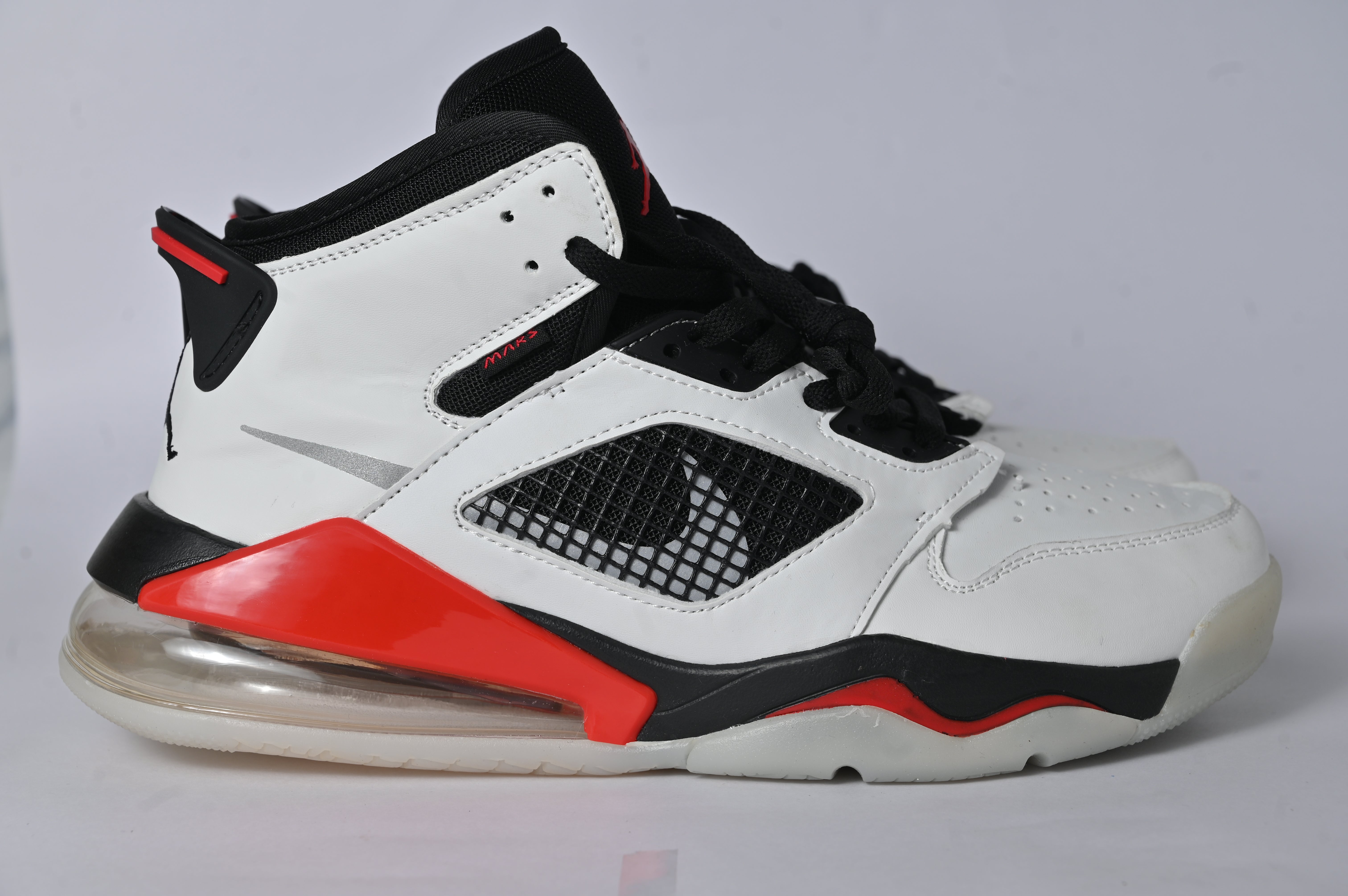 Air Jordan Sneakers White, Black and Red