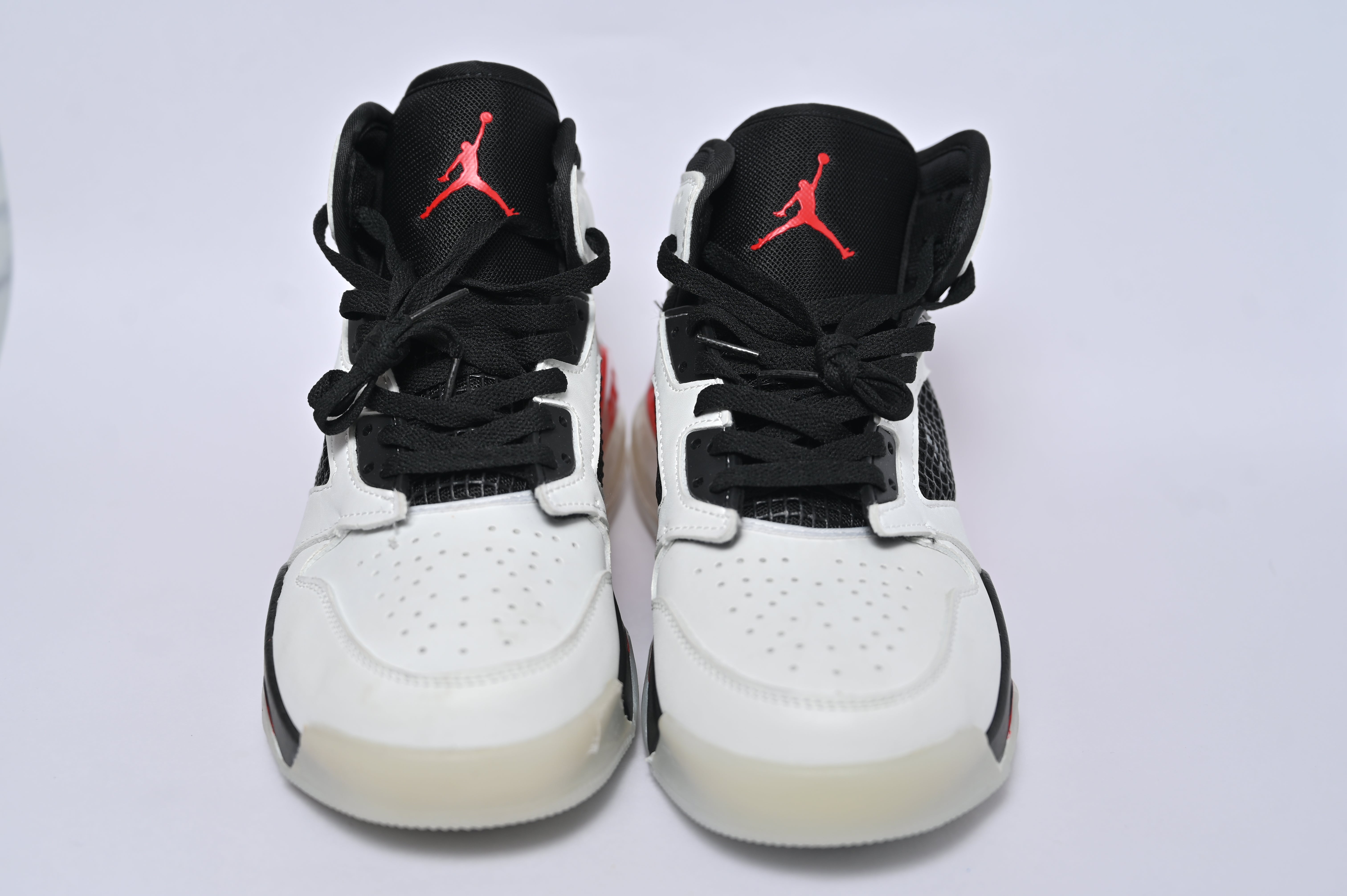 Air Jordan Sneakers White, Black and Red