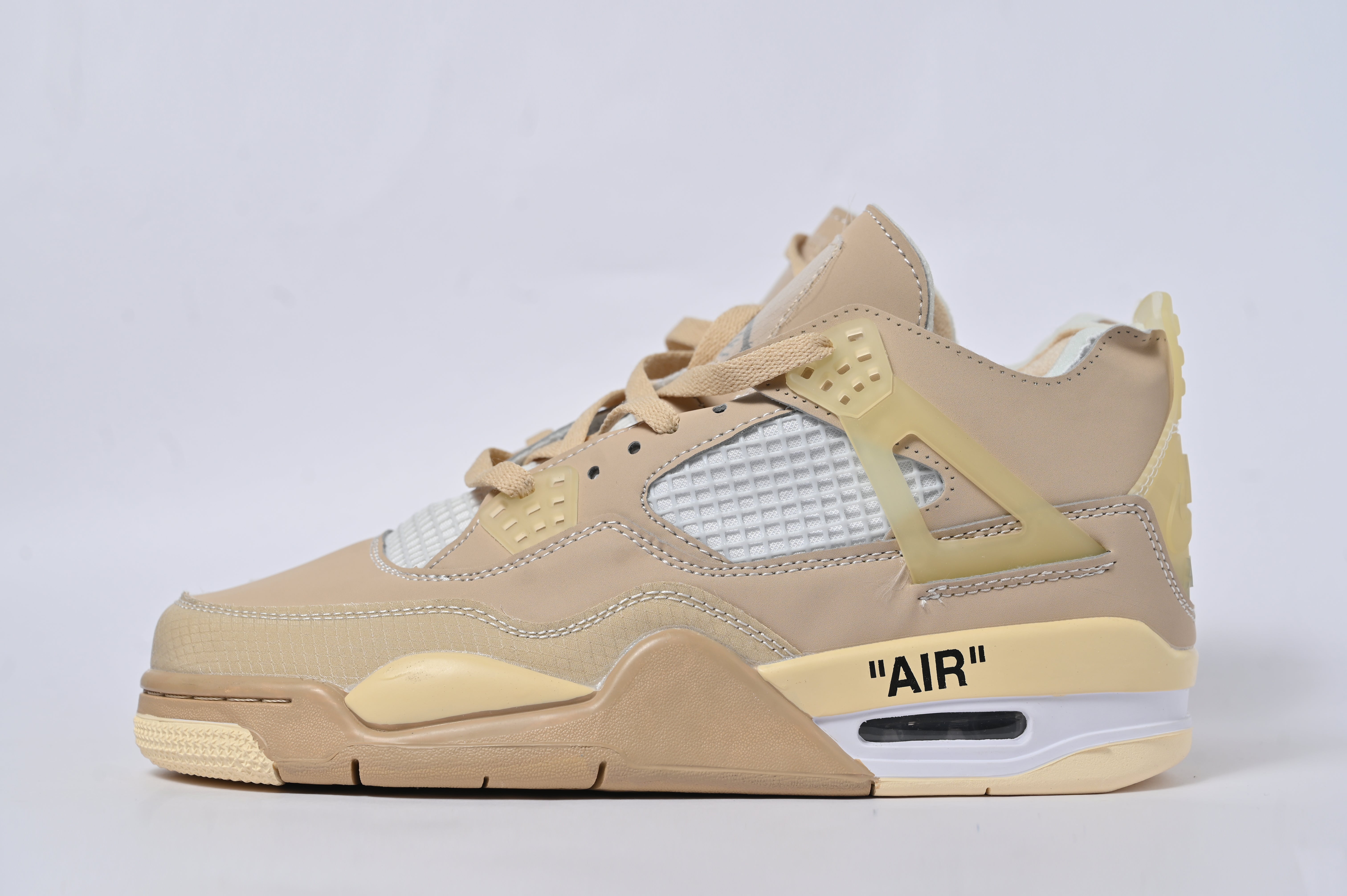Off-White x Air Jordan 4 “Sail”