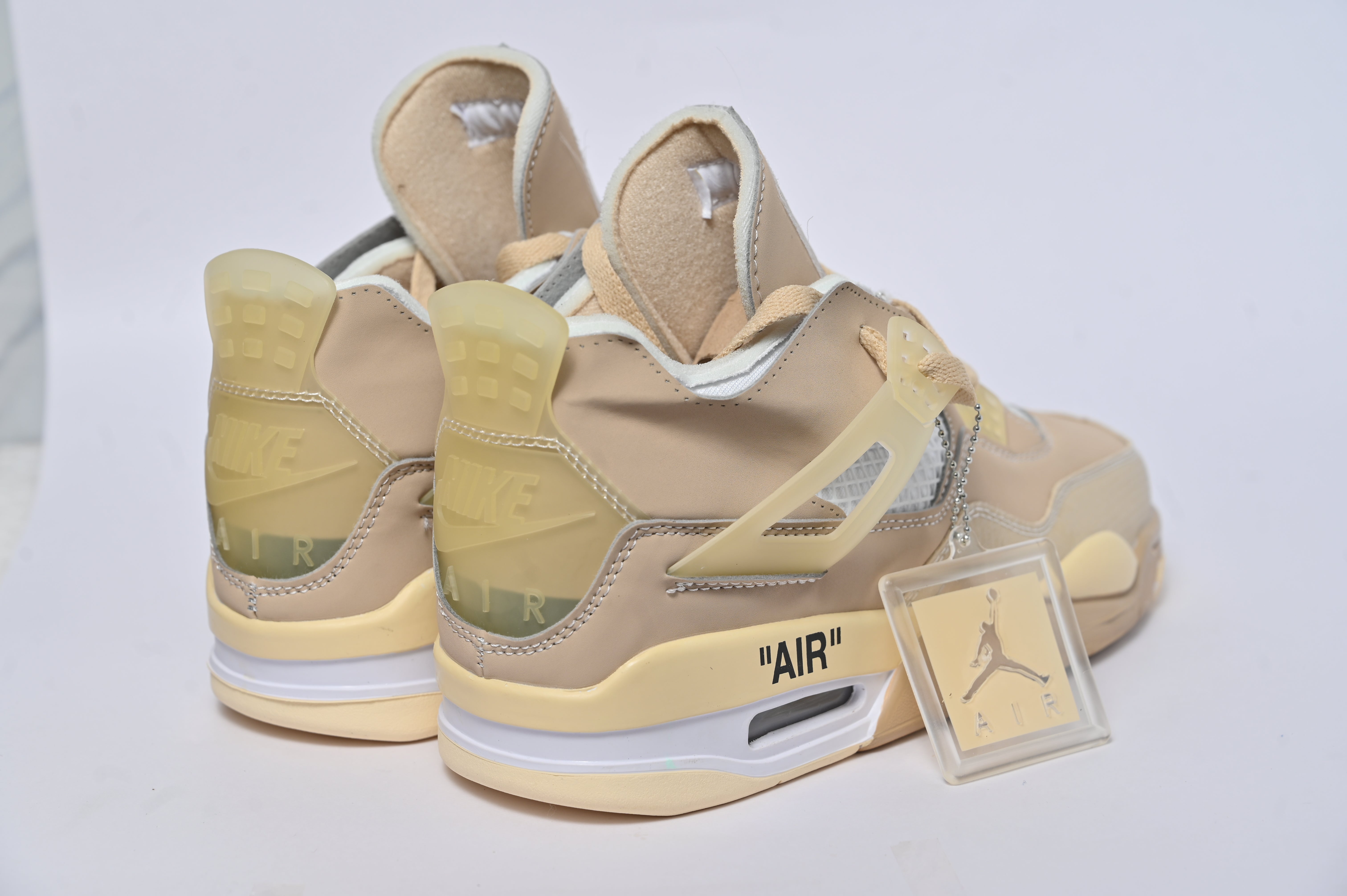 Off-White x Air Jordan 4 “Sail”