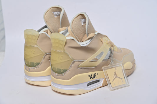 Off-White x Air Jordan 4 “Sail”