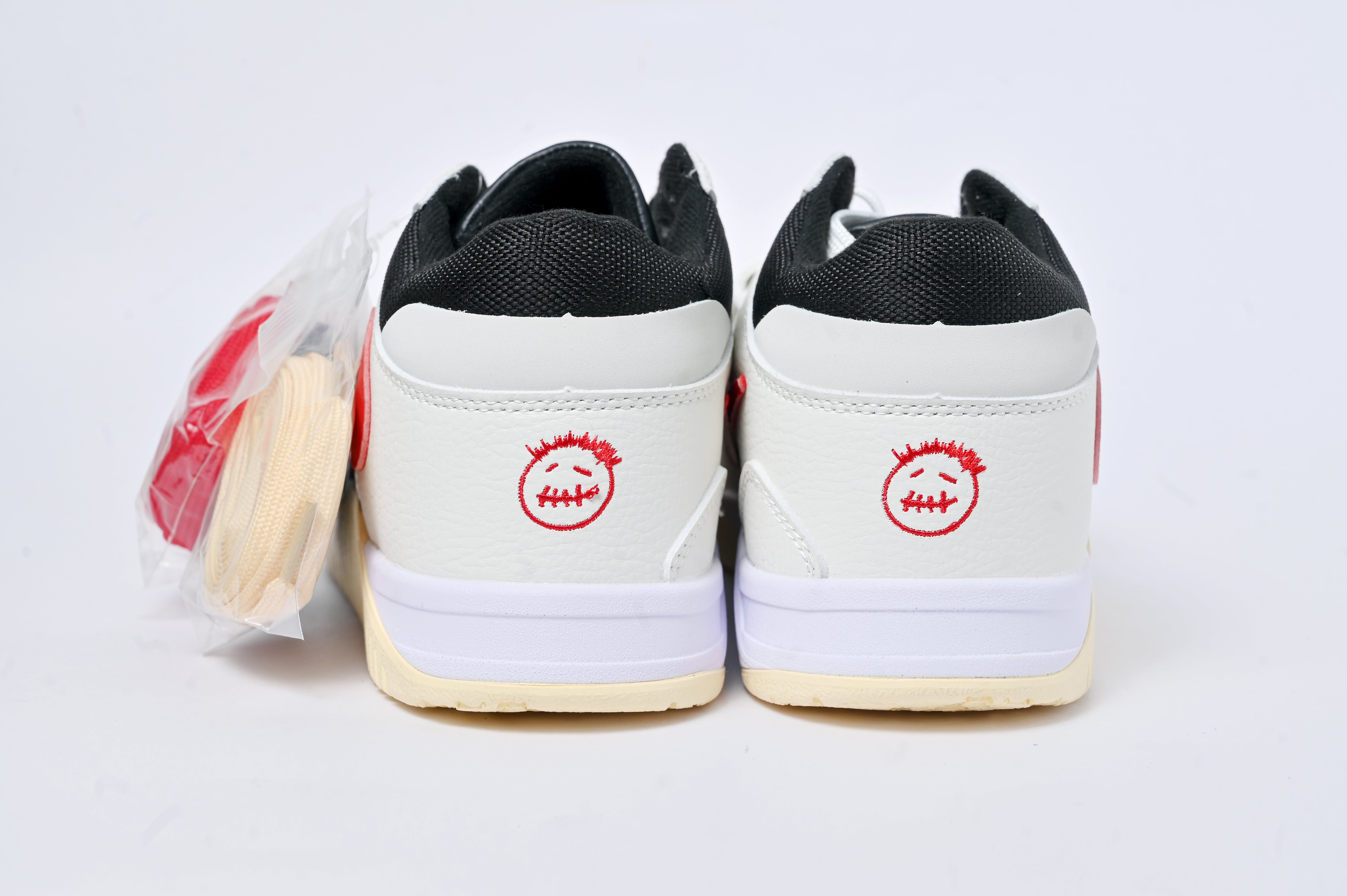 Nike Air Legacy Sneakers White Black Red
