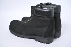 Black Timberland Boots " Steel Toe "