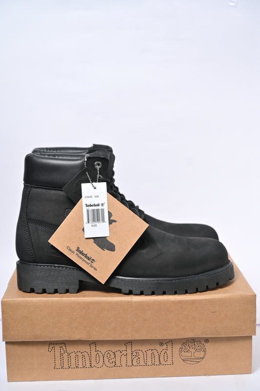 Black Timberland Boots " Steel Toe "